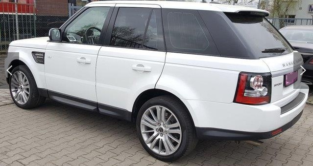 Left hand drive LANDROVER RANGE ROVER SPORT SDV6 HSE *Leder/ Navi/ Kamera*